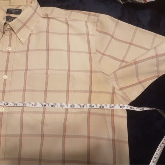 Mens Dockers Button Down Short Sleeve Shirt SZ XXL - Picture 6 of 10